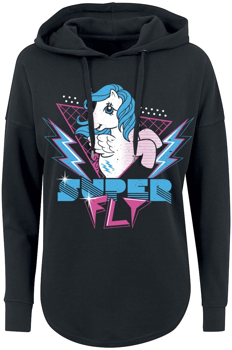 Sweat-shirt à capuche  de My Little Pony - Superfly - S à L - pour Femme - noir - My Little Pony