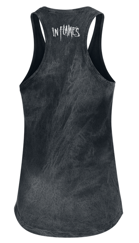 Top  de In Flames - Clayman Vitruvian - M à XXL - pour Femme - noir - In Flames - View 2