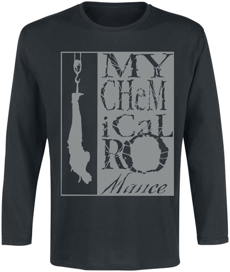 T-shirt manches longues  de My Chemical Romance - Hangman - L à XL - pour Homme - noir - My Chemical Romance