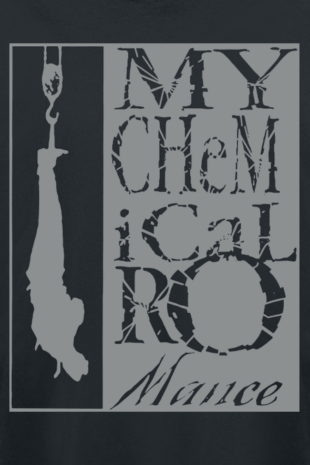 T-shirt manches longues  de My Chemical Romance - Hangman - L à XL - pour Homme - noir - My Chemical Romance - View 2