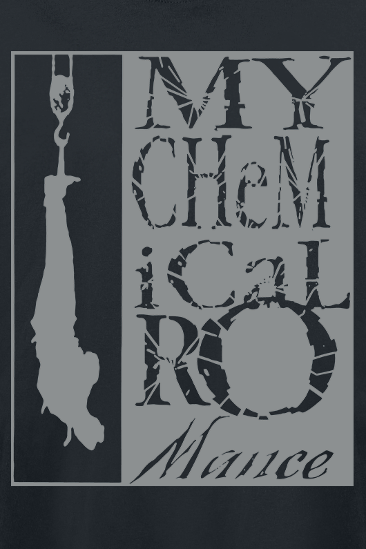 T-shirt manches longues  de My Chemical Romance - Hangman - L à XL - pour Homme - noir - My Chemical Romance - View 2