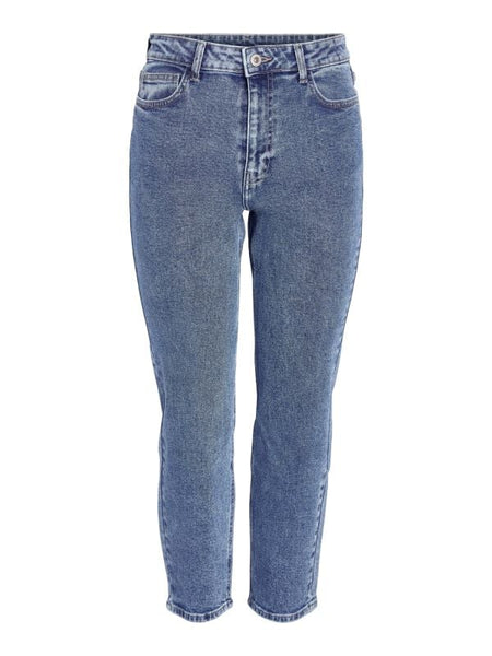 Jean  de Noisy May - NMMONI HW ST ANK JEANS AZ358MB NOOS - W25L32 - pour Femme - bleu - Noisy May