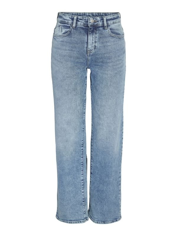 Jean  de Noisy May - NMYOLANDA NW WIDE JEANS AZ236LB NOOS - W25L30 à W32L32 - pour Femme - bleu - Noisy May