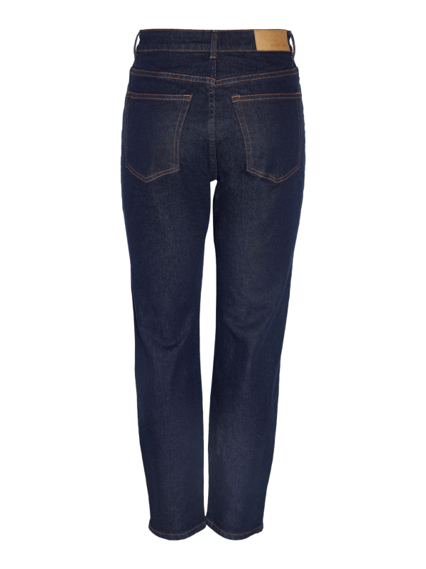 Jean  de Noisy May - NMMONI HW ANK JEANS AZ366RW NOOS - W24L30 à W32L30 - pour Femme - bleu foncé - Noisy May - View 2