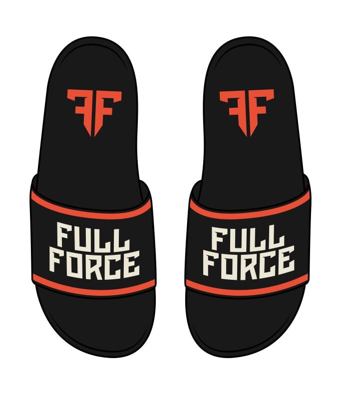 Tongs  de Full Force 2024 - Strandsandale - EU 37-38 - pour Unisexe - noir - Full Force 2024