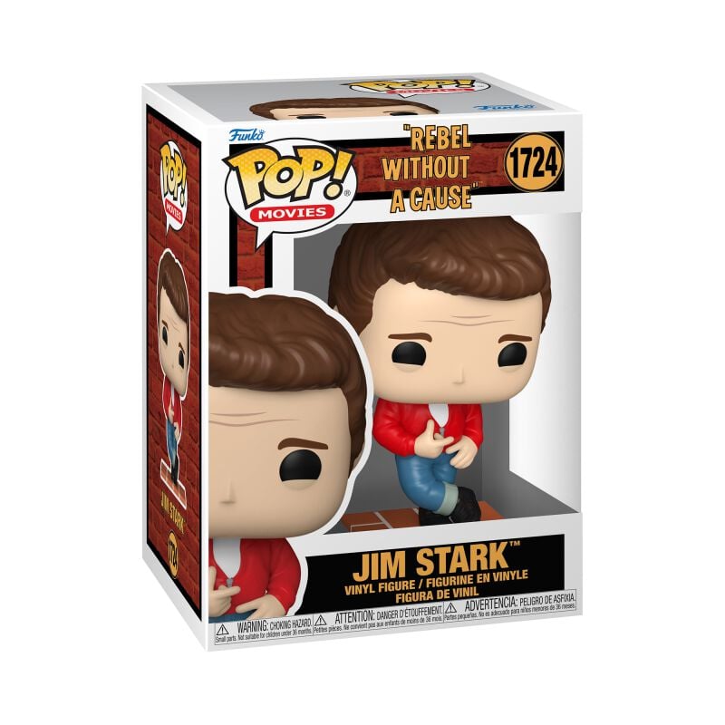 Dean, James - Denn sie wissen nicht, was sie tun - Jim Stark Vinyl Figur 1724 - Funko Pop! - Funko Shop Europe - Dean, James