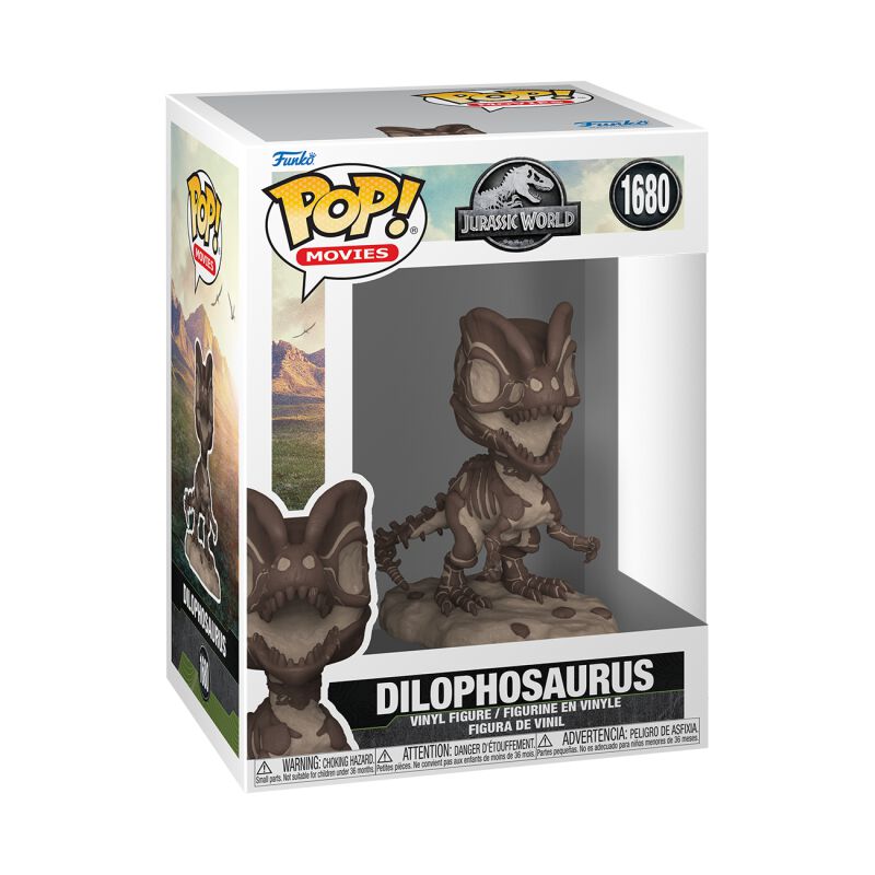 Jurassic Park - Jurassic World - Dilophosaurus - Funko Pop! n°1680 - Funko Pop! - Funko Shop Europe - Jurassic Park