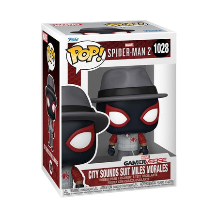Spider-Man - "Spider-Man 2 - Miles Morales Costume "City Sounds" - Funko Pop! n°1028" - Funko Pop! - Funko Shop Europe - Spider-Man