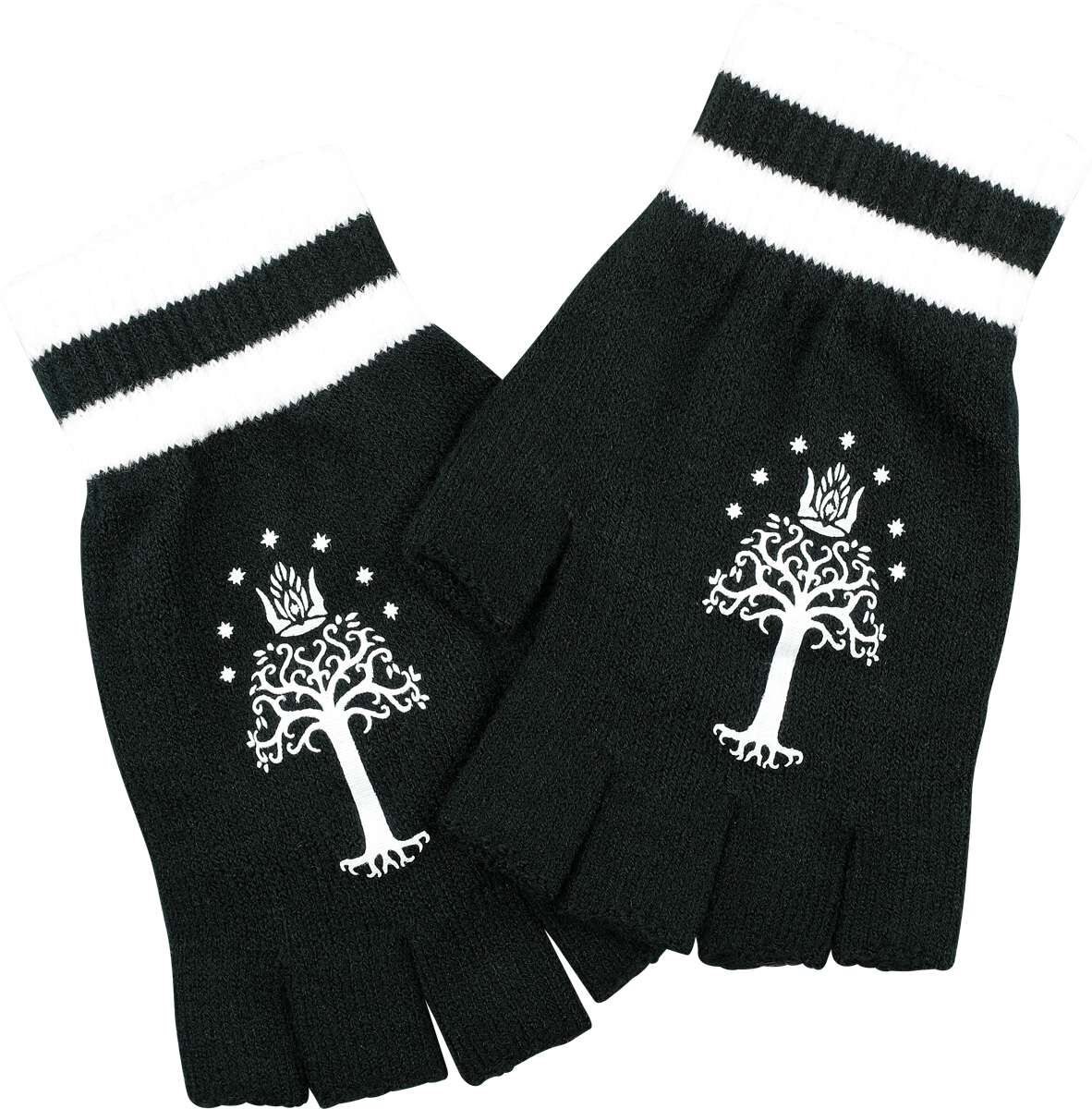 Mitaines  de Le Seigneur Des Anneaux - Gondor - pour Femme - noir - Le Seigneur Des Anneaux