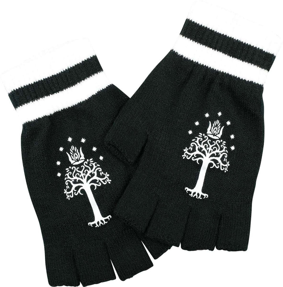 Mitaines  de Le Seigneur Des Anneaux - Gondor - pour Femme - noir - Le Seigneur Des Anneaux