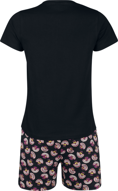 Pyjama Disney de Alice Au Pays Des Merveilles - Cheshire Cat - We're All Mad Here - S à XXL - pour Femme - multicolore - Alice Au Pays Des Merveilles - View 2