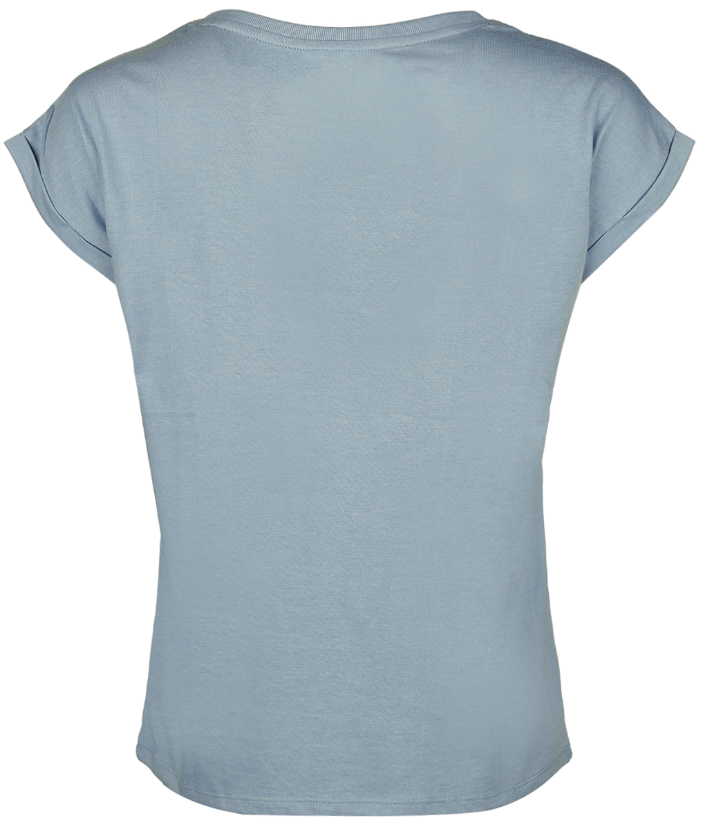 T-Shirt Manches courtes Disney de Alice Au Pays Des Merveilles - The Original Wildflower - S à XXL - pour Femme - bleu - Alice Au Pays Des Merveilles - View 2