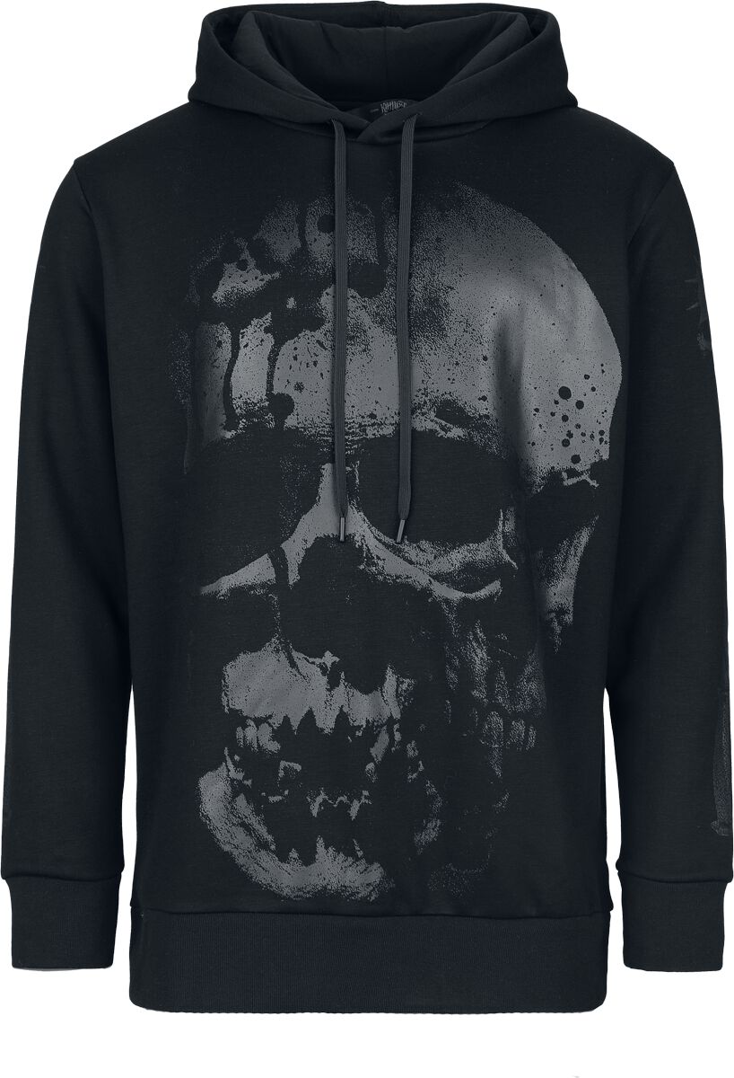 Sweat-shirt à capuche Gothic de KIHILIST by KILLSTAR - Hypnoskull Hoodie - XS à 4XL - pour Unisexe - noir - KIHILIST by KILLSTAR