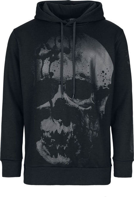 Sweat-shirt à capuche Gothic de KIHILIST by KILLSTAR - Hypnoskull Hoodie - XS à 4XL - pour Unisexe - noir - KIHILIST by KILLSTAR