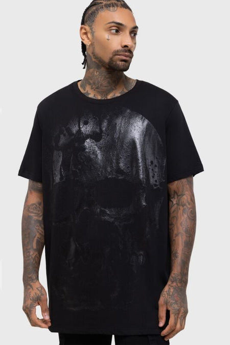 T-Shirt Manches courtes Gothic de KIHILIST by KILLSTAR - Hypnoskull T-Shirt - S à L - pour Homme - noir - KIHILIST by KILLSTAR
