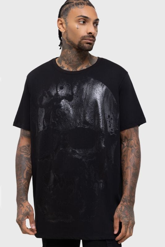 T-Shirt Manches courtes Gothic de KIHILIST by KILLSTAR - Hypnoskull T-Shirt - S à L - pour Homme - noir - KIHILIST by KILLSTAR