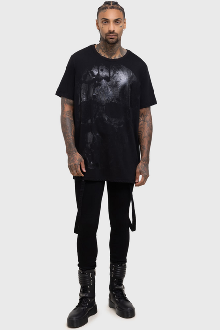 T-Shirt Manches courtes Gothic de KIHILIST by KILLSTAR - Hypnoskull T-Shirt - S à L - pour Homme - noir - KIHILIST by KILLSTAR - View 2