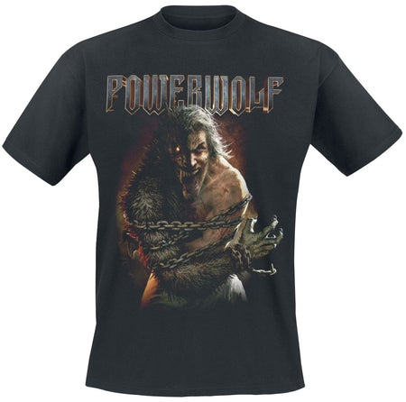 T-Shirt Manches courtes  de Powerwolf - 1589 - S à XXL - pour Homme - noir - Powerwolf