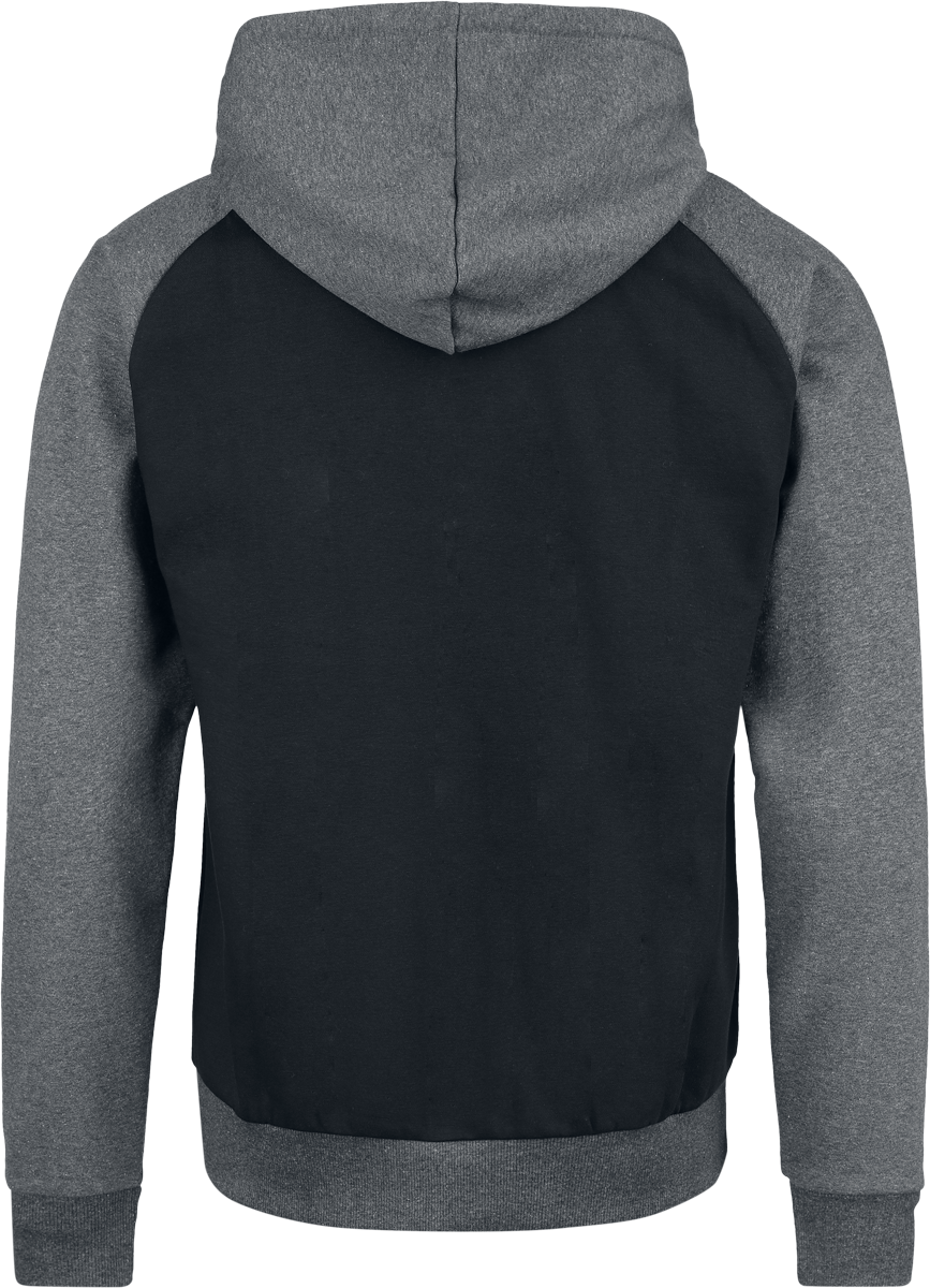 Sweat-shirt à capuche  de Sesame Street - Krümelmonster - Moonlight - Cookie Monster - S à XXL - pour Homme - noir/gris - Sesame Street - View 2