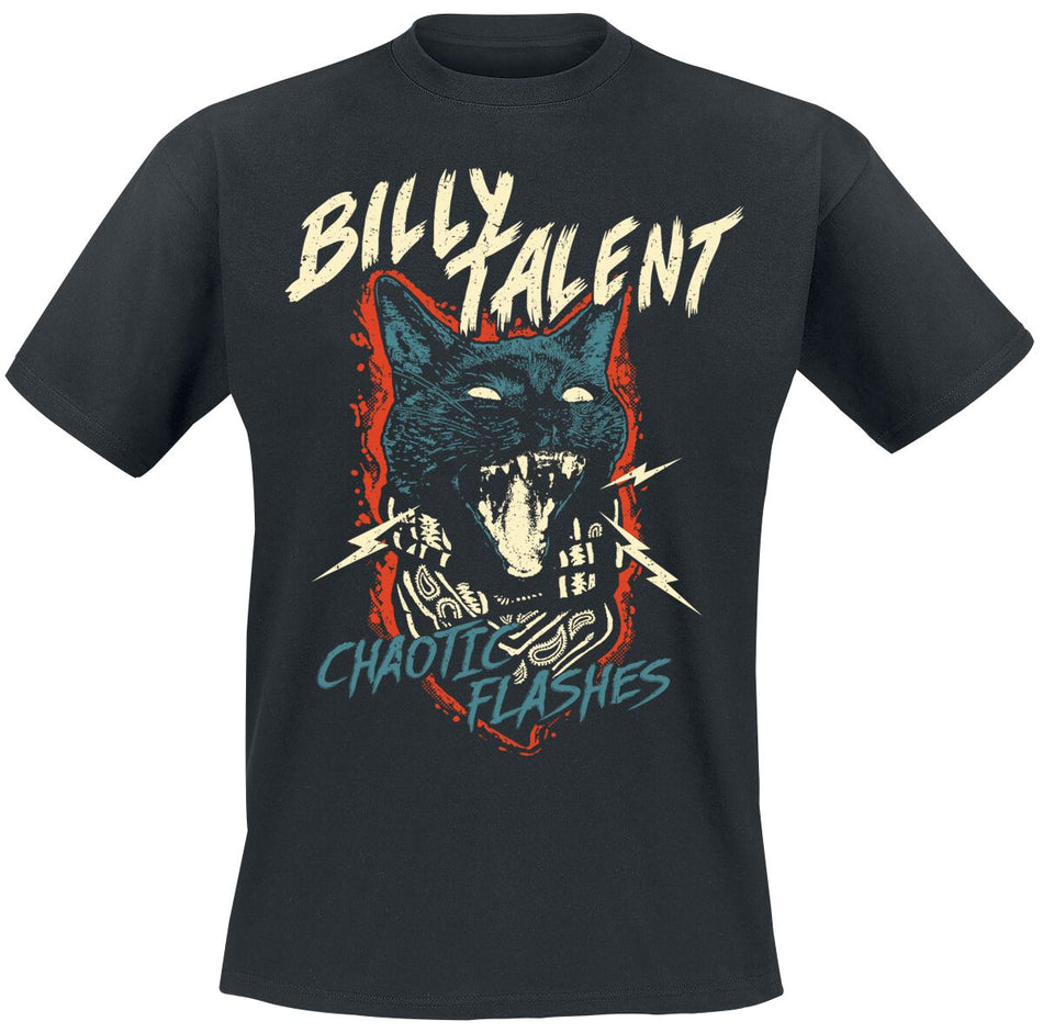 T-Shirt Manches courtes  de Billy Talent - Chaotic Flashes - S à 3XL - pour Homme - noir - Billy Talent