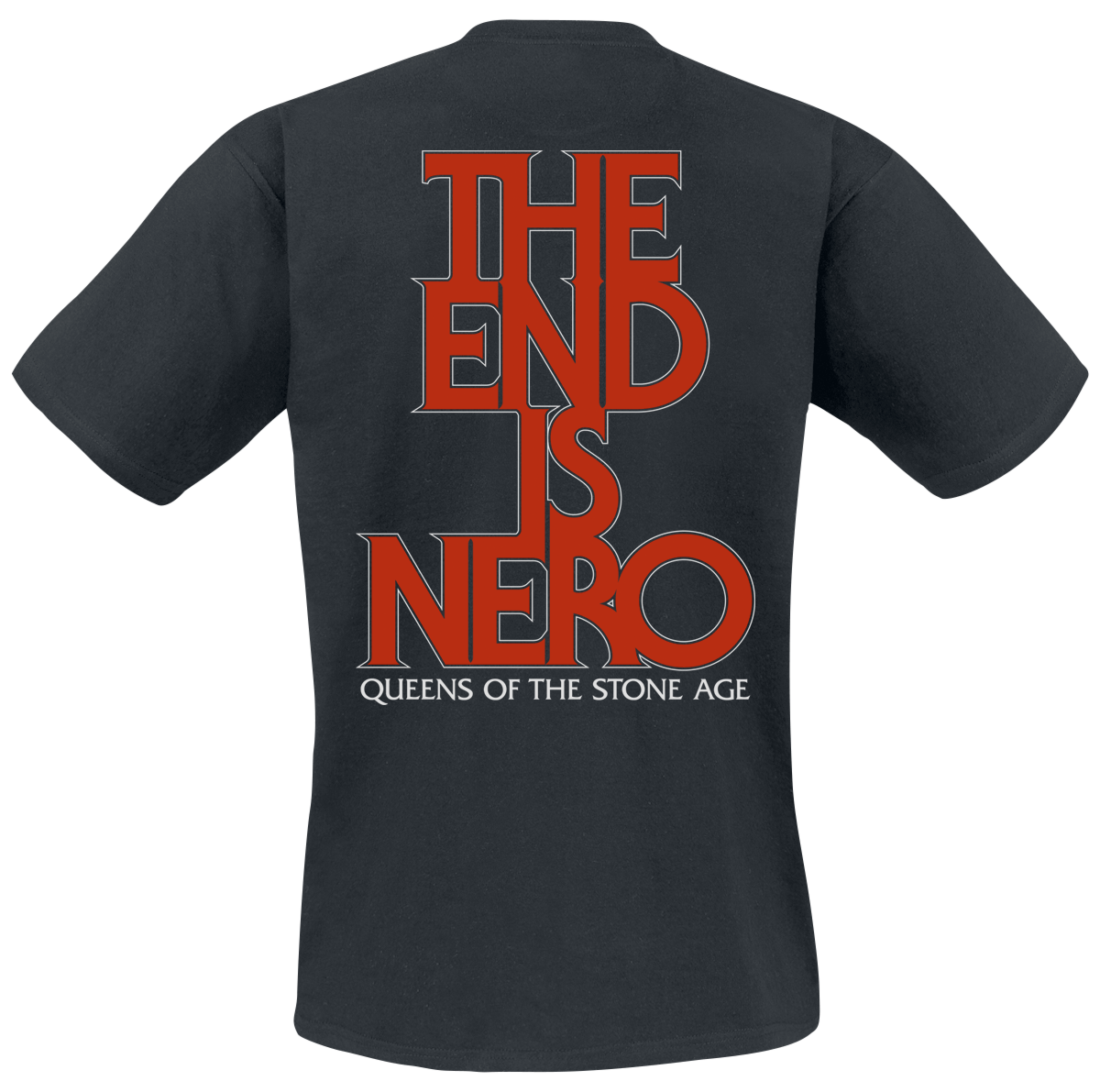 T-Shirt Manches courtes  de Queens Of The Stone Age - The End Is Nero - M à XXL - pour Homme - noir - Queens Of The Stone Age - View 2