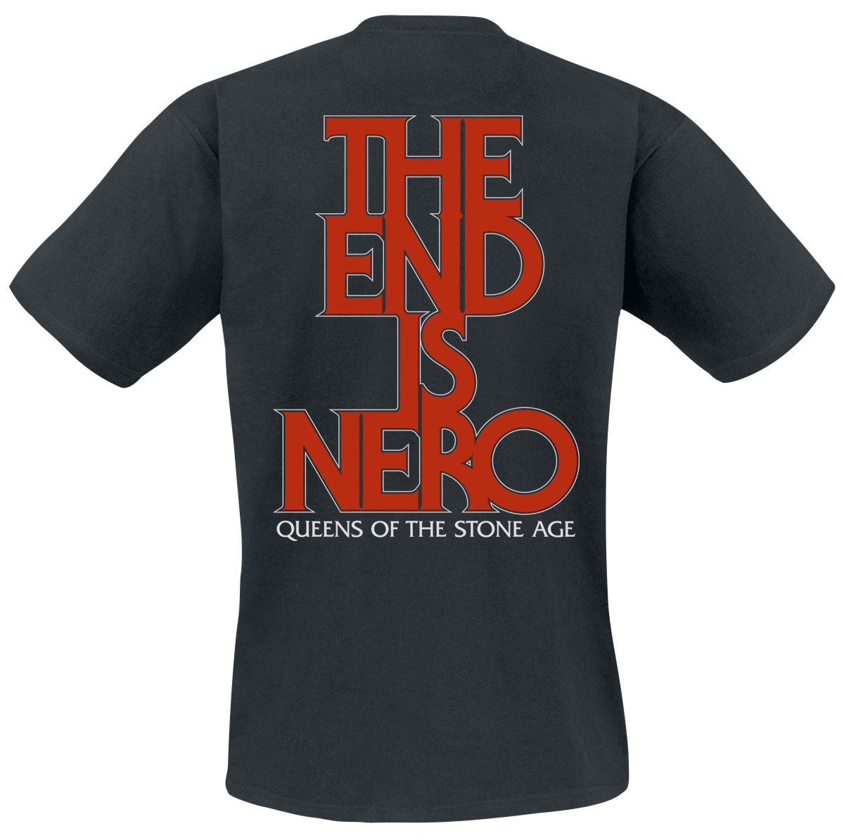 T-Shirt Manches courtes  de Queens Of The Stone Age - The End Is Nero - M à XL - pour Homme - noir - Queens Of The Stone Age - View 2