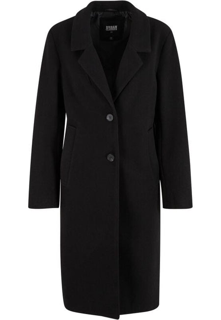 Manteaux  de Urban Classics - Ladies Basic Coat - XS à XL - pour Femme - noir - Urban Classics