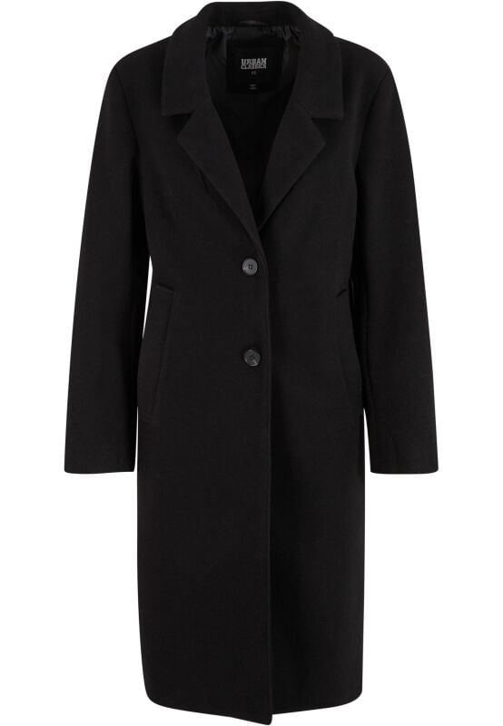 Manteaux  de Urban Classics - Ladies Basic Coat - XS à XL - pour Femme - noir - Urban Classics