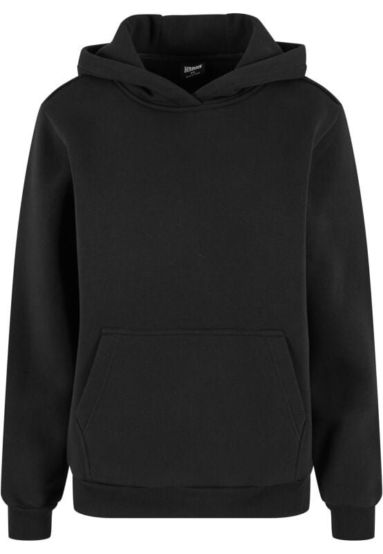 Sweat-shirt à capuche  de Urban Classics - Sweat à Capuche Fluffy Femme - XS à 4XL - pour Femme - noir - Urban Classics