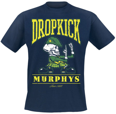 T-Shirt Manches courtes  de Dropkick Murphys - Fist Up - S à XL - pour Homme - marine - Dropkick Murphys