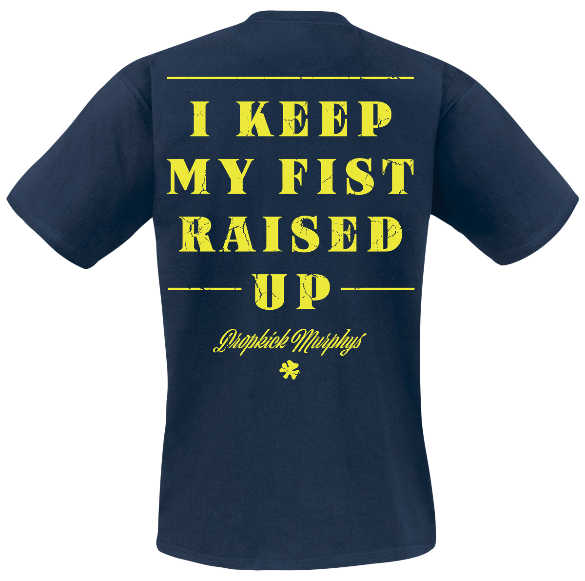 T-Shirt Manches courtes  de Dropkick Murphys - Fist Up - S à XXL - pour Homme - marine - Dropkick Murphys - View 2