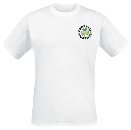 T-Shirt Manches courtes  de Dropkick Murphys - Boston Badge - S à XXL - pour Homme - blanc - Dropkick Murphys