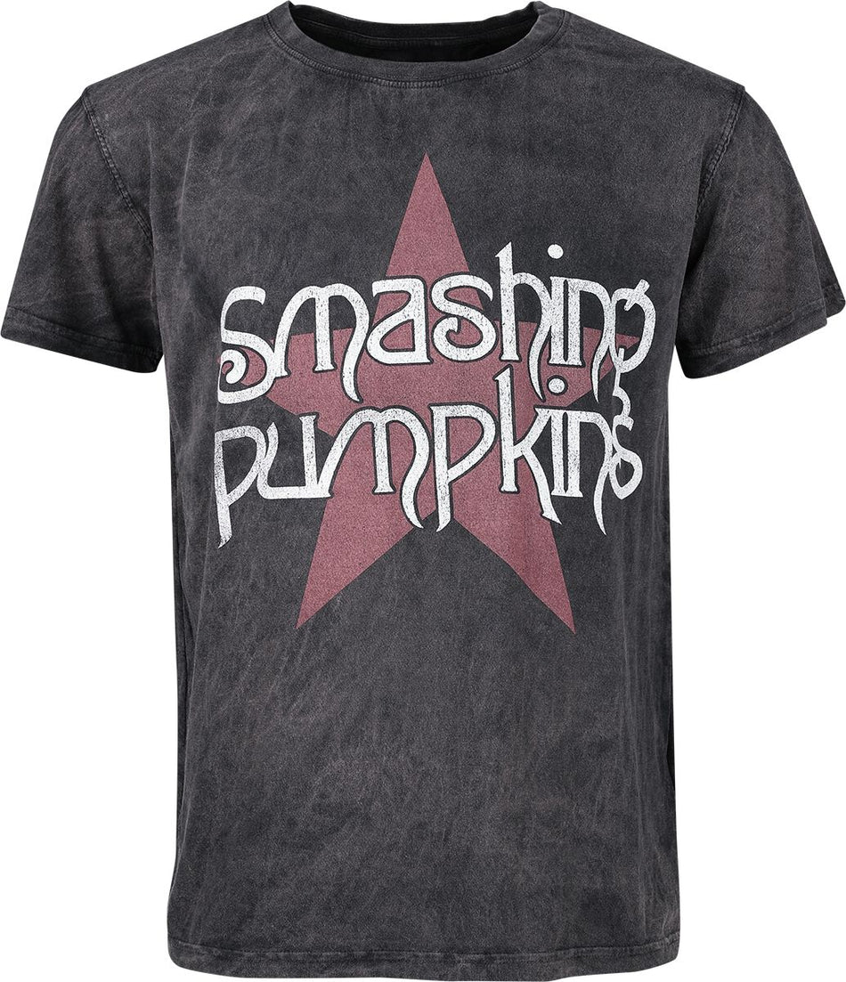 T-Shirt Manches courtes  de Smashing Pumpkins - Star Logo - S à 3XL - pour Homme - gris - Smashing Pumpkins
