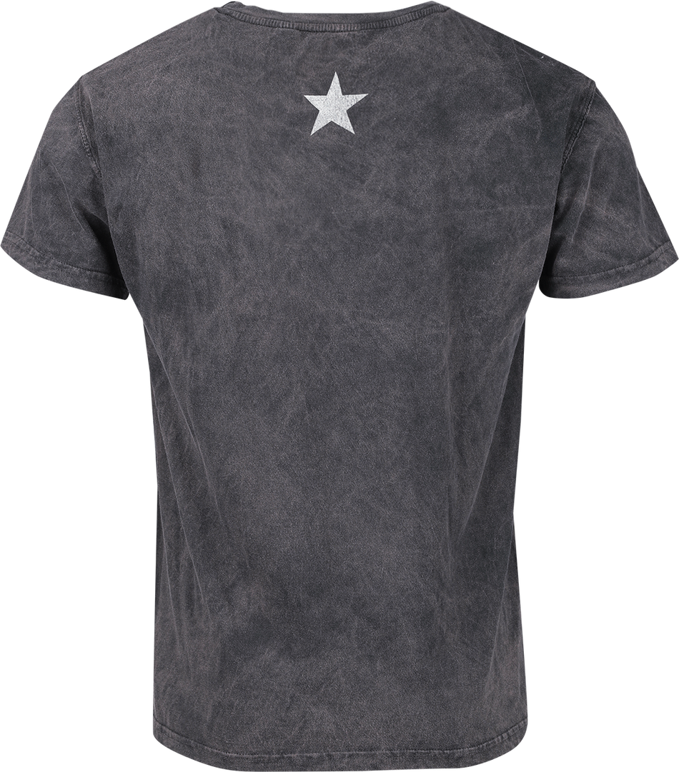T-Shirt Manches courtes  de Smashing Pumpkins - Star Logo - S à 3XL - pour Homme - gris - Smashing Pumpkins - View 2