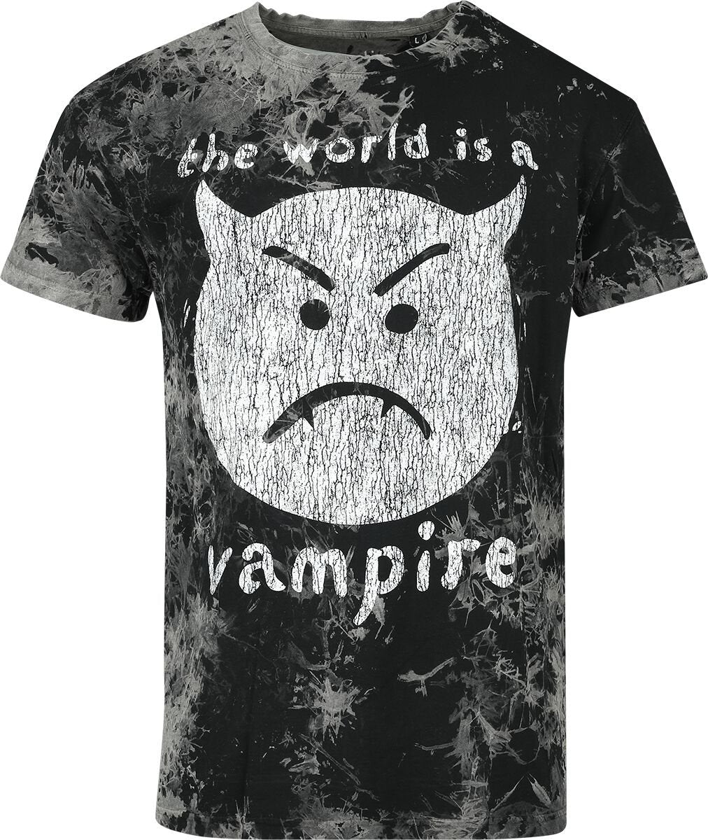 T-Shirt Manches courtes  de Smashing Pumpkins - The World Is A Vampire - XL à XXL - pour Homme - anthracite - Smashing Pumpkins