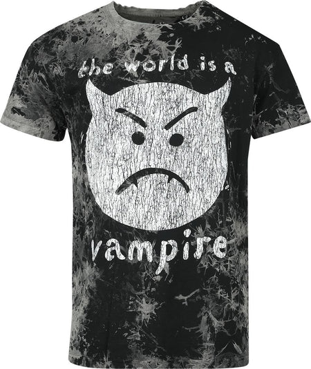 T-Shirt Manches courtes  de Smashing Pumpkins - The World Is A Vampire - XL à XXL - pour Homme - anthracite - Smashing Pumpkins