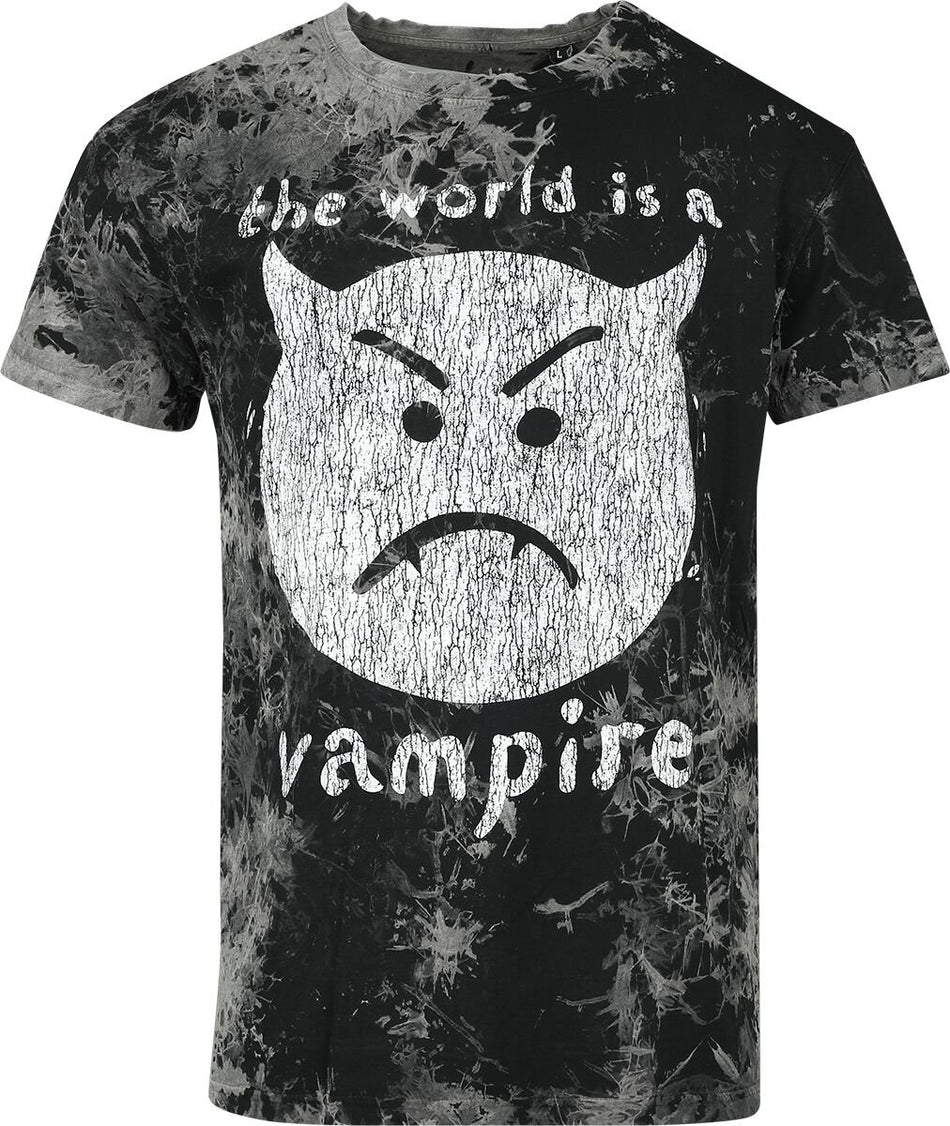 T-Shirt Manches courtes  de Smashing Pumpkins - The World Is A Vampire - XL à XXL - pour Homme - anthracite - Smashing Pumpkins