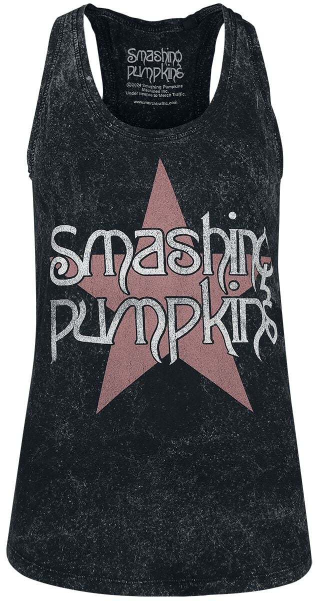 Top  de Smashing Pumpkins - Star Logo - M à L - pour Femme - gris - Smashing Pumpkins