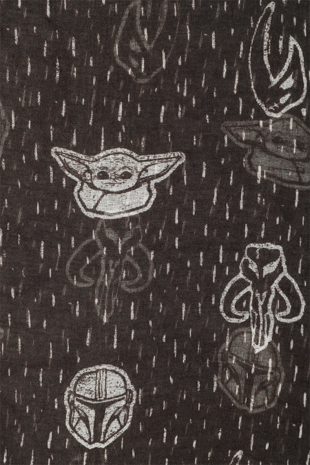 Foulard Disney de Star Wars - Le Mandalorian - Mando & Grogu - pour Femme - multicolore - Star Wars - View 2