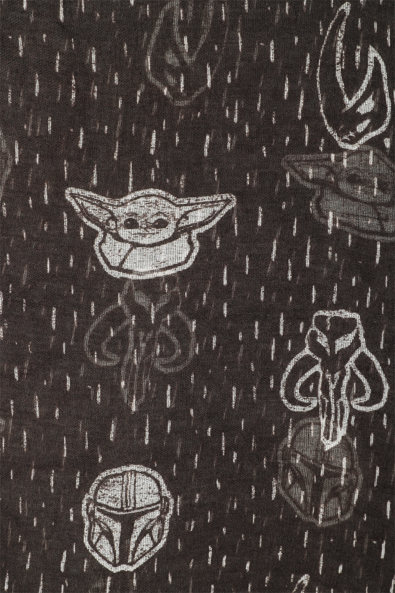 Foulard Disney de Star Wars - Le Mandalorian - Mando & Grogu - pour Femme - multicolore - Star Wars - View 2