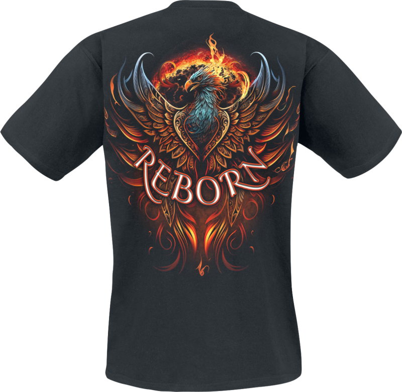 T-Shirt Manches courtes  de Spiral - Ashes Reborn - S à 4XL - pour Homme - noir - Spiral - View 2