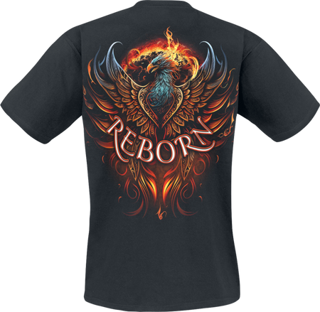 T-Shirt Manches courtes  de Spiral - Ashes Reborn - S à 4XL - pour Homme - noir - Spiral - View 2