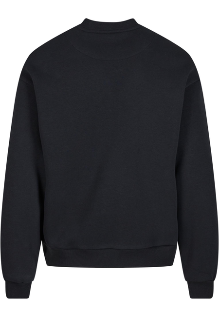 Sweat-shirt  de Urban Classics - Fluffy Crewneck - S à 5XL - pour Homme - noir - Urban Classics - View 2