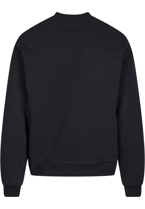 Sweat-shirt  de Urban Classics - Fluffy Crewneck - S à 5XL - pour Homme - noir - Urban Classics - View 2