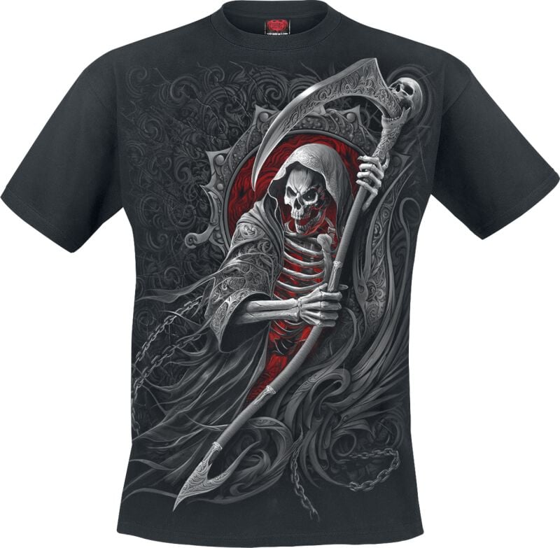 T-Shirt Manches courtes  de Spiral - Reaper's Portal - S à 3XL - pour Homme - noir - Spiral