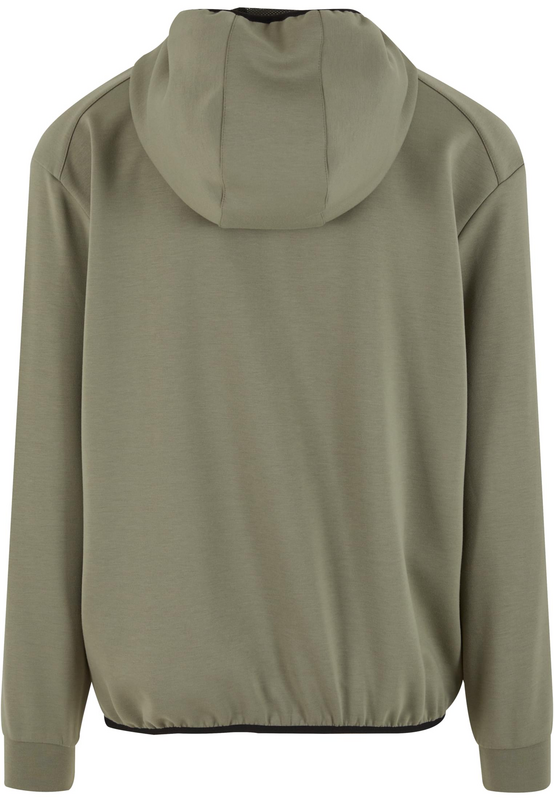 Veste Polaire  de Urban Classics - Sweat à Capuche Zippé - S à XXL - pour Homme - vert - Urban Classics - View 2