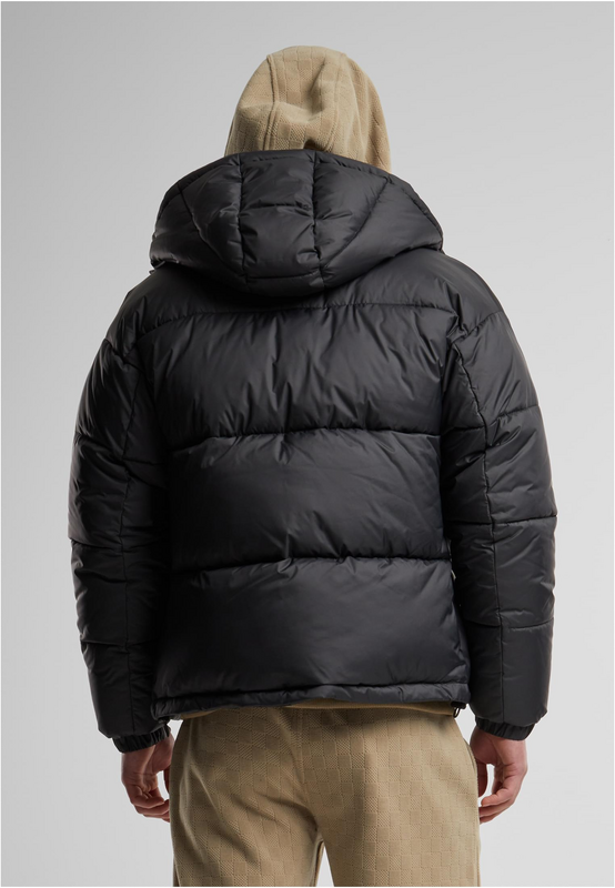 Veste d'hiver  de Urban Classics - Doudoune avec Capuche - M - pour Homme - noir - Urban Classics - View 2