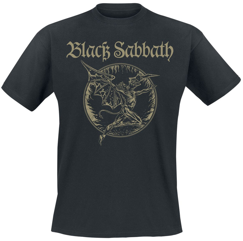 T-Shirt Manches courtes  de Black Sabbath - Demon Fire Circle - S à 3XL - pour Homme - noir - Black Sabbath
