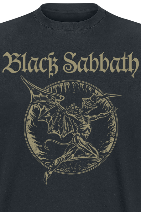 T-Shirt Manches courtes  de Black Sabbath - Demon Fire Circle - S à 3XL - pour Homme - noir - Black Sabbath - View 2