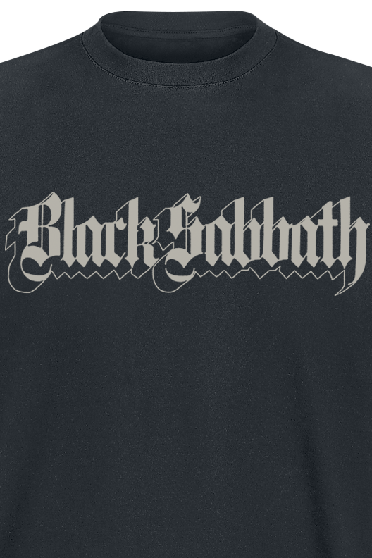 T-Shirt Manches courtes  de Black Sabbath - Gothic Logo - S à 3XL - pour Homme - noir - Black Sabbath - View 2